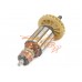 Ротор (Якорь) REBIR LSM5-115/ REBIR LSM6-125 (443015001062, 0311207254) (L-158.5 мм, D-38 мм, резьба М8 (шаг 1.0 мм))