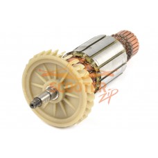Ротор (Якорь) REBIR LSM4-125/LSM4-125_1200 0310002063 (L-166 мм, D-39.5 мм, шпонка)
