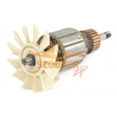 Ротор (Якорь) REBIR LS1S-76E 4700007717 (L-133 мм, D-41 мм, резьба М8 (шаг 1.25 мм))