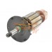 Ротор (Якорь) REBIR IE-5709B C/IE-5709D/IE-5709G (Гайка) 0310000611 (L-190 мм, D-43 мм, резьба М10 (шаг 1.25 мм))
