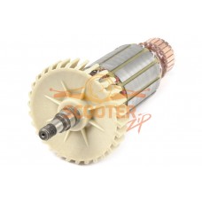 Ротор (Якорь) REBIR LSM-150_1350 9700009572 (L-175 мм, D-41 мм, резьба М8 (шаг 1.25 мм))
